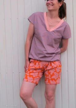 European Modal Blend French Terry Knit, Flowers Golden -Tailor Supplies Sales 2024 8141 6