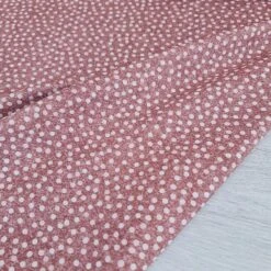 European Cotton Elastane Jersey, Oeko Tex, Spotty Rose