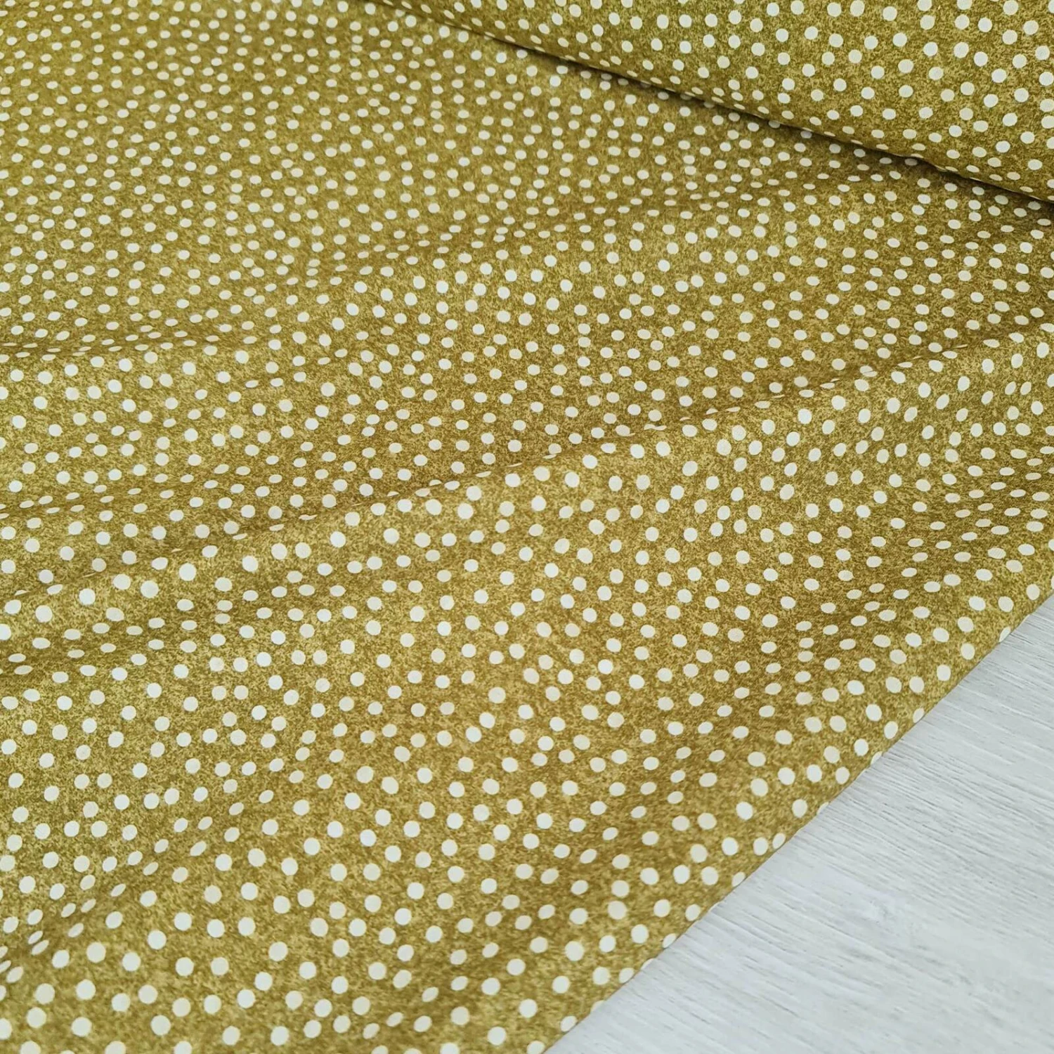 European Cotton Elastane Jersey, Oeko Tex, Spotty Dijon 1 European Cotton Elastane Jersey, Oeko Tex, Spotty Dijon