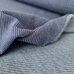 European Cotton Jacquard Jersey Knit, Oeko-Tex, Navy -Tailor Supplies Sales 2024 8172 2