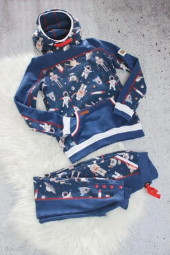 European Knit, Oeko-Tex French Terry, Astronauts & Robots Dark Navy 9 European Knit, Oeko-Tex French Terry, Astronauts & Robots Dark Navy -Tailor Supplies Sales 2024 8215 3