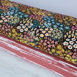 European Modal Blend French Terry Knit, Brush Stripes Clay -Tailor Supplies Sales 2024 8223 2