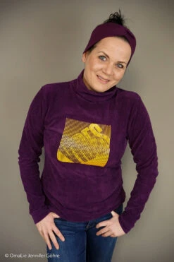 European Stretch Velour Corduroy Jersey, Burgundy -Tailor Supplies Sales 2024 8375 5