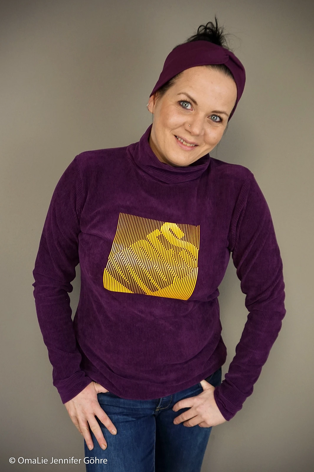 European Stretch Velour Corduroy Jersey, Honeydew 6 European Stretch Velour Corduroy Jersey, Honeydew - Image 6