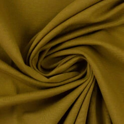European Cotton Elastane Jersey, Solid, Oeko-Tex, Dark Dijon
