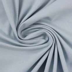 European Cotton Elastane Jersey, Solid, Oeko-Tex, Sky Light Blue