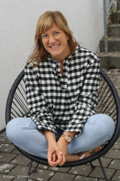 European Cotton Flannel, Black Gingham -Tailor Supplies Sales 2024 8432 5