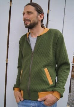 *REMNANT 92cm* European Quilted Knit, Oeko-Tex, Diamonds, Black -Tailor Supplies Sales 2024 8468 8