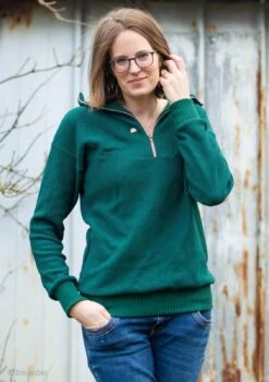 European Textured Cotton Knit, Oeko-Tex, Dark Emerald 15 European Textured Cotton Knit, Oeko-Tex, Dark Emerald -Tailor Supplies Sales 2024 8477 4