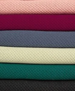 European Textured Cotton Knit, Oeko-Tex, Black -Tailor Supplies Sales 2024 8479 2