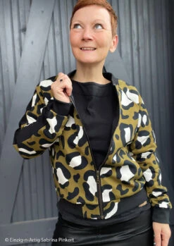 European Modal Blend French Terry Knit, Leo Dark Dijon -Tailor Supplies Sales 2024 8488 3