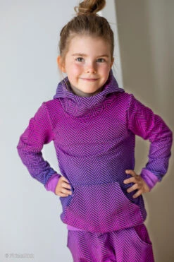 European Knit, Oeko-Tex French Terry Cosy, Small Zig+Zag Purple Pink Ombre 12 European Knit, Oeko-Tex French Terry Cosy, Small Zig+Zag Purple Pink Ombre -Tailor Supplies Sales 2024 8511 4