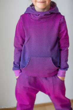 European Knit, Oeko-Tex French Terry Cosy, Small Zig+Zag Purple Pink Ombre 14 European Knit, Oeko-Tex French Terry Cosy, Small Zig+Zag Purple Pink Ombre -Tailor Supplies Sales 2024 8511 6