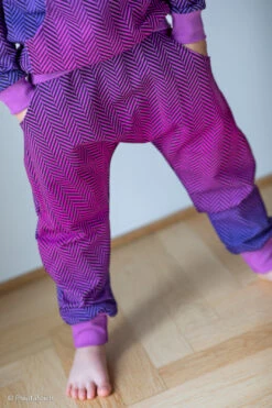 European Knit, Oeko-Tex French Terry Cosy, Small Zig+Zag Purple Pink Ombre 15 European Knit, Oeko-Tex French Terry Cosy, Small Zig+Zag Purple Pink Ombre -Tailor Supplies Sales 2024 8511 7