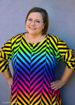 European Knit, Oeko-Tex French Terry Cosy, Large Zig+Zag Rainbow Ombre 11 European Knit, Oeko-Tex French Terry Cosy, Large Zig+Zag Rainbow Ombre -Tailor Supplies Sales 2024 8515 3