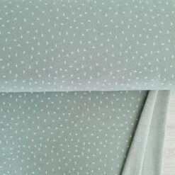 European Jacquard Knit, Oeko-Tex, Triangles Honeydew