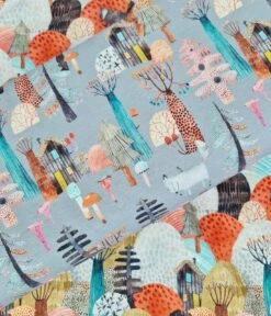 European Cotton Elastane Jersey, Oeko Tex, Scandi Hills Multi 8 European Cotton Elastane Jersey, Oeko Tex, Scandi Hills Multi -Tailor Supplies Sales 2024 8552 3