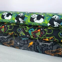 *REMNANT 74cm* European Knit, Oeko-Tex French Terry, Panda Play 9 *REMNANT 74cm* European Knit, Oeko-Tex French Terry, Panda Play -Tailor Supplies Sales 2024 8573 2