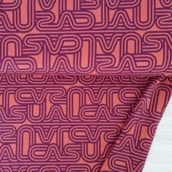 European Knit, Oeko-Tex French Terry Cosy, Casual Lines Eggplant