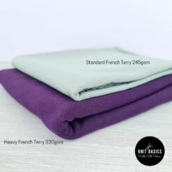 European Knit, Oeko-Tex French Terry Heavy, Solid, Dark Purple 7 European Knit, Oeko-Tex French Terry Heavy, Solid, Dark Purple -Tailor Supplies Sales 2024 8633 2