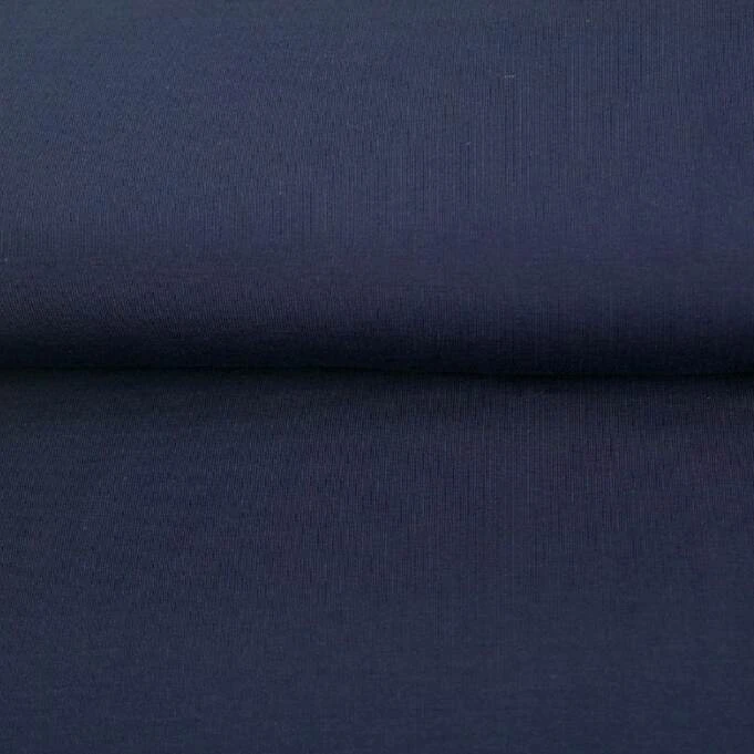 European Knit, Oeko-Tex French Terry Heavy, Solid, Midnight Navy 1 European Knit, Oeko-Tex French Terry Heavy, Solid, Midnight Navy