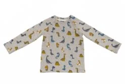 European Alpine Fleece Sweater Knit, Mini Dinos -Tailor Supplies Sales 2024 8666 2