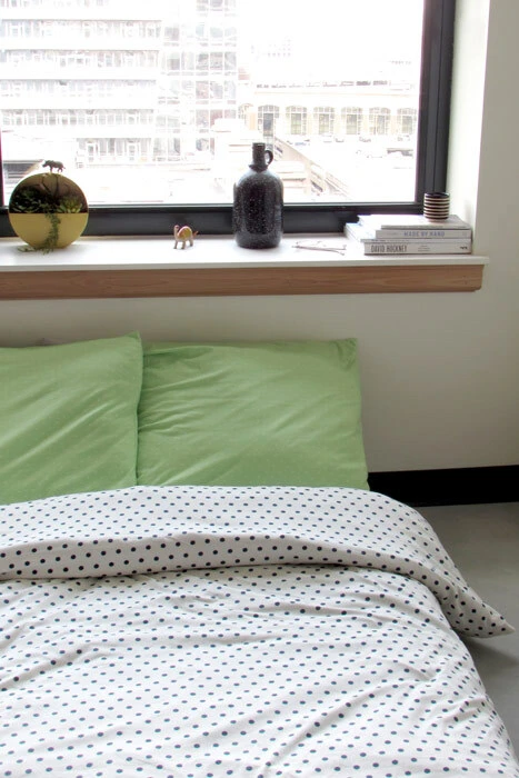 *BUNDLE 2 PIECE* Art Gallery Fabrics, Oeko-Tex, Spotted Bubbles Caviar & Spotted Speckles Banana In KNIT 6 *BUNDLE 2 PIECE* Art Gallery Fabrics, Oeko-Tex, Spotted Bubbles Caviar & Spotted Speckles Banana In KNIT - Image 6