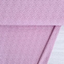 European Cotton Elastane Jersey, Oeko-Tex, Spotty Light Pink Rose