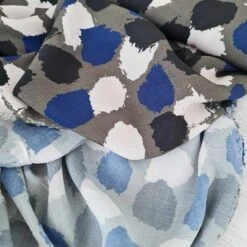 European Woven Viscose, Oeko-Tex, Brushed Grey Blue -Tailor Supplies Sales 2024 8884 2