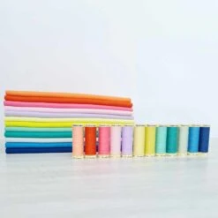 European Cotton Elastane Jersey, Solid, Oeko-Tex, Tangelo -Tailor Supplies Sales 2024 8911 2