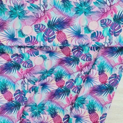 European Woven Viscose, Oeko-Tex, Island Life -Tailor Supplies Sales 2024 8931