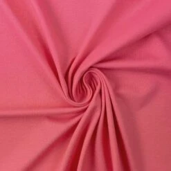 European Knit, Oeko-Tex French Terry, Solid, Flamingo Pink