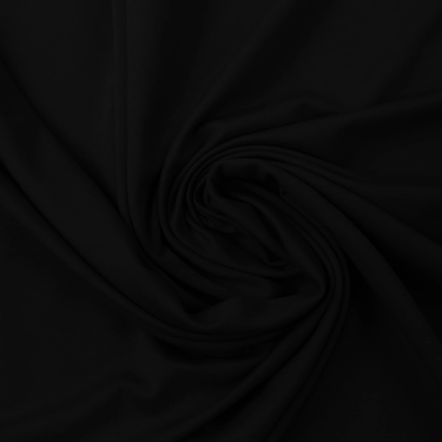 European Modal Blend French Terry Knit, Solid, Black 1 European Modal Blend French Terry Knit, Solid, Black