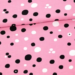 PaaPii Design, GOTS Organic Jersey, Dots Light Pink