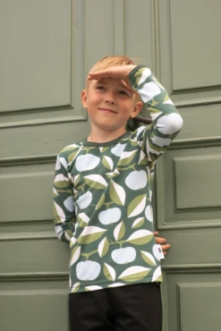 PaaPii Design, GOTS Organic Jersey, Apple Joy Light Blue Dark Green Fen 13 PaaPii Design, GOTS Organic Jersey, Apple Joy Light Blue Dark Green Fen -Tailor Supplies Sales 2024 8987 2