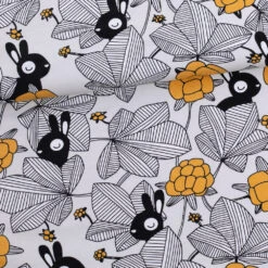 PaaPii Design, GOTS Organic Jersey, Hilda Sand Ochre