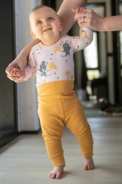 PaaPii Design, GOTS Organic Jersey, Chanterelle Soft Pink Ochre -Tailor Supplies Sales 2024 8992 1