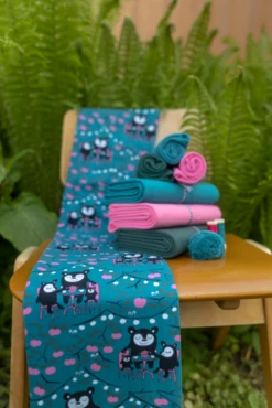 PaaPii Design, GOTS Organic Jersey, Garden Party Petrol Pink Dark Green 10 PaaPii Design, GOTS Organic Jersey, Garden Party Petrol Pink Dark Green -Tailor Supplies Sales 2024 8995