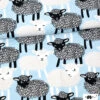 PaaPii Design, GOTS Organic Jersey, Baa Light Blue