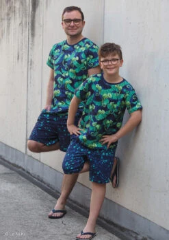 European Cotton Elastane Jersey, Oeko Tex, Chameleon Skin Dark Blue 15 European Cotton Elastane Jersey, Oeko Tex, Chameleon Skin Dark Blue -Tailor Supplies Sales 2024 9034 5