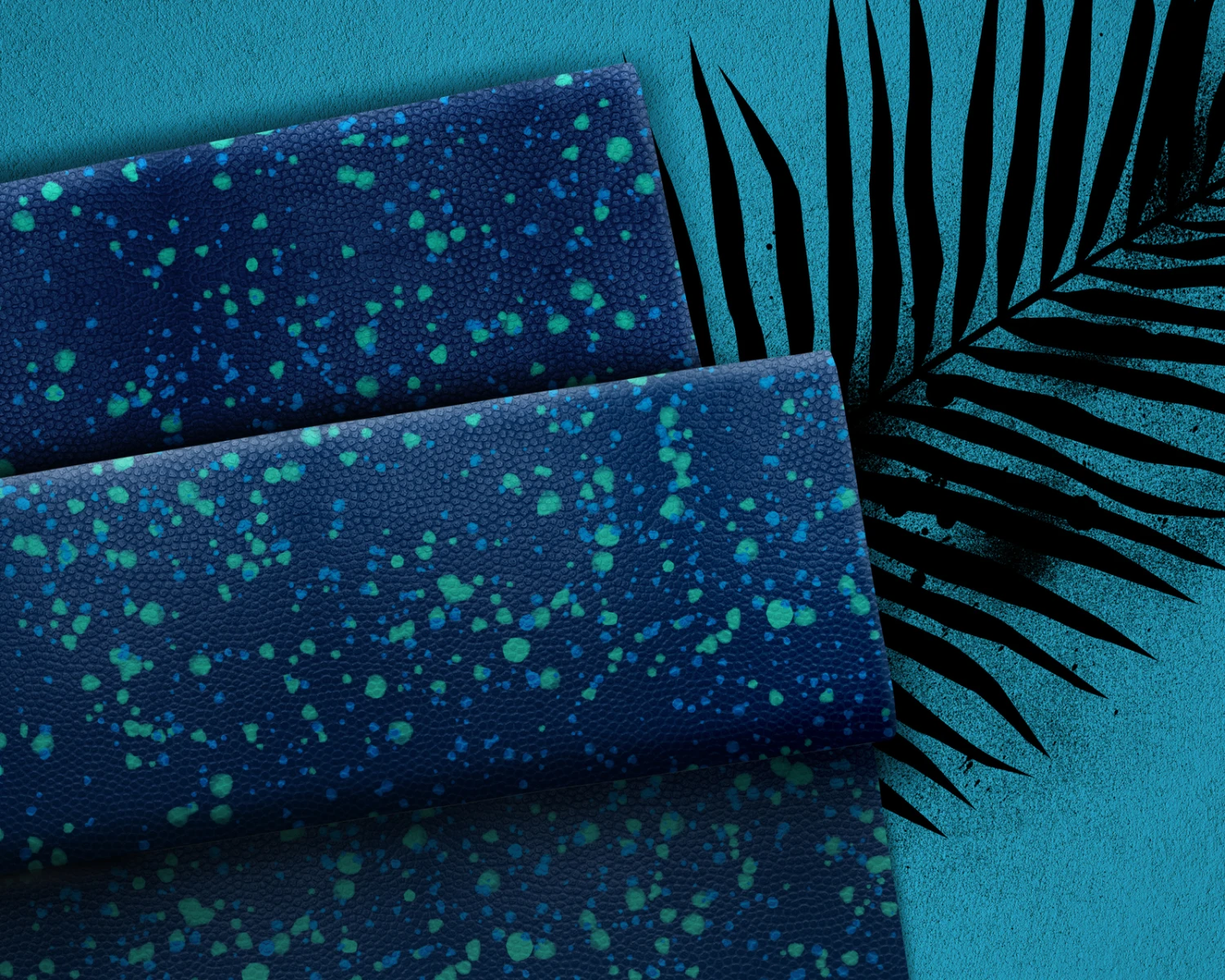 European Cotton Elastane Jersey, Oeko Tex, Chameleon Skin Dark Blue 10 European Cotton Elastane Jersey, Oeko Tex, Chameleon Skin Dark Blue - Image 10