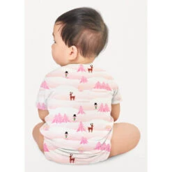 European Cotton Elastane Jersey, Oeko Tex, Winterland Pink -Tailor Supplies Sales 2024 9128 4