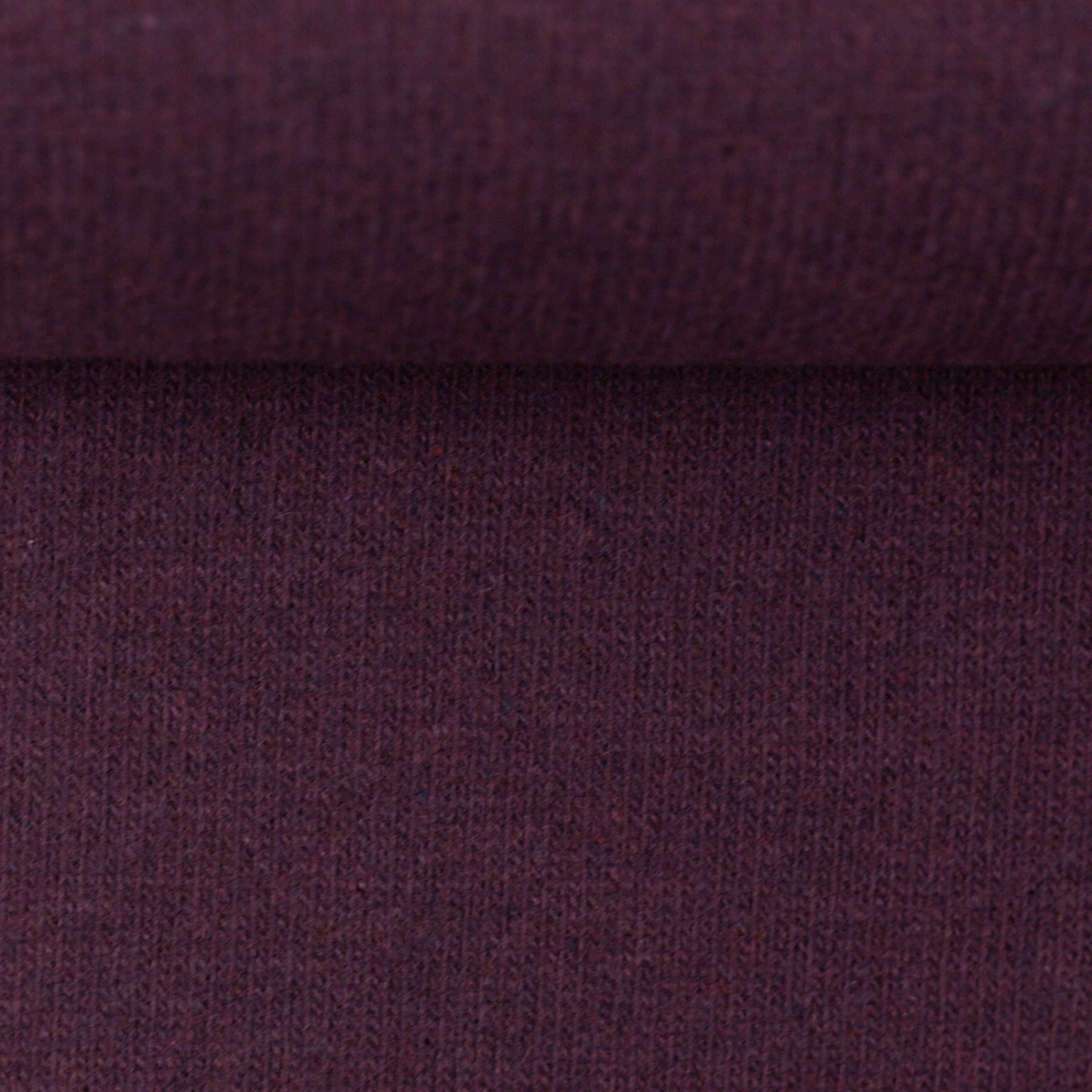 *2 PIECE REMNANT* European Knitted Brushed Cotton, Winter Weight, Melange Port 2 *2 PIECE REMNANT* European Knitted Brushed Cotton, Winter Weight, Melange Port - Image 2