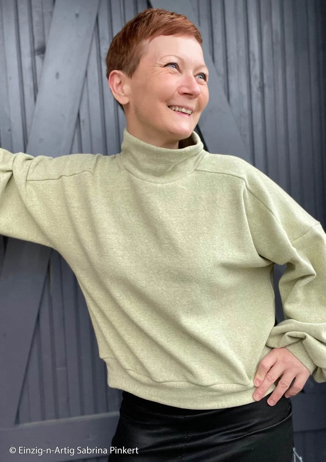 *2 PIECE REMNANT* European Knitted Brushed Cotton, Winter Weight, Melange Port 5 *2 PIECE REMNANT* European Knitted Brushed Cotton, Winter Weight, Melange Port - Image 5