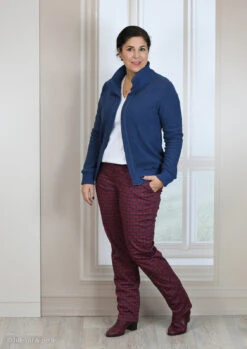 *2 PIECE REMNANT* European Knitted Brushed Cotton, Winter Weight, Melange Port 15 *2 PIECE REMNANT* European Knitted Brushed Cotton, Winter Weight, Melange Port -Tailor Supplies Sales 2024 9311 6