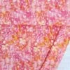 European Cotton Elastane Jersey, Oeko-Tex, Watercolour Batik Coral